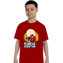 Load image into Gallery viewer, Shirts T-Shirts, Youth / XS / Red Readhead Redemption II
