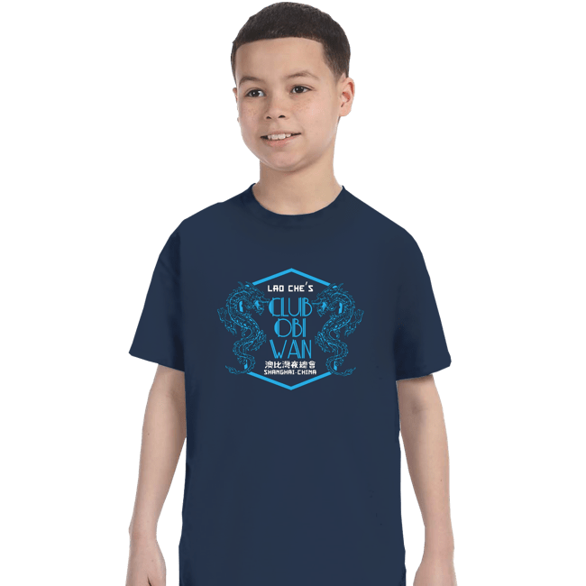 Daily_Deal_Shirts T-Shirts, Youth / XS / Navy Club Obi Wan
