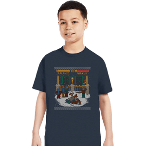 Daily_Deal_Shirts T-Shirts, Youth / XS / Dark Heather The Christmas Fight