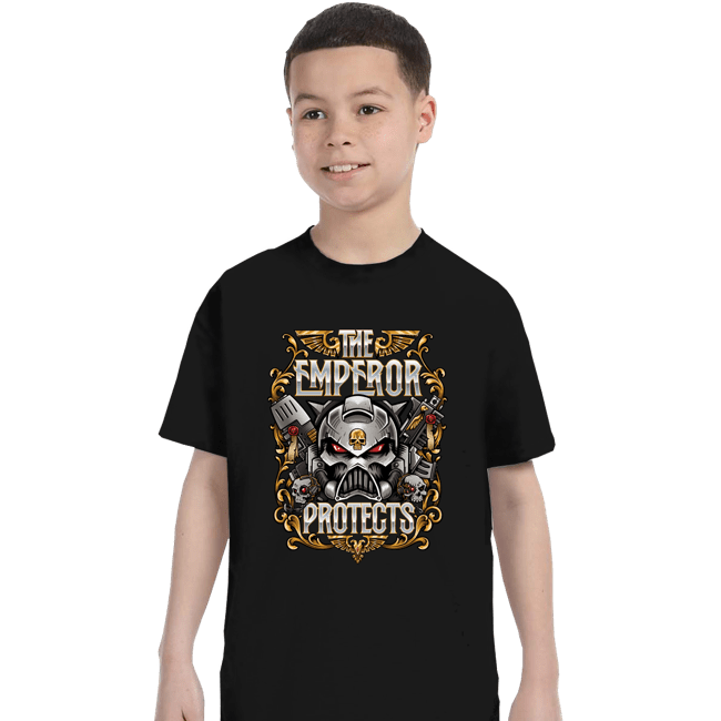 Secret_Shirts T-Shirts, Youth / XS / Black The Emperor Protects!