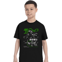 Load image into Gallery viewer, Daily_Deal_Shirts T-Shirts, Youth / XS / Black Jikuu Senshi Turok
