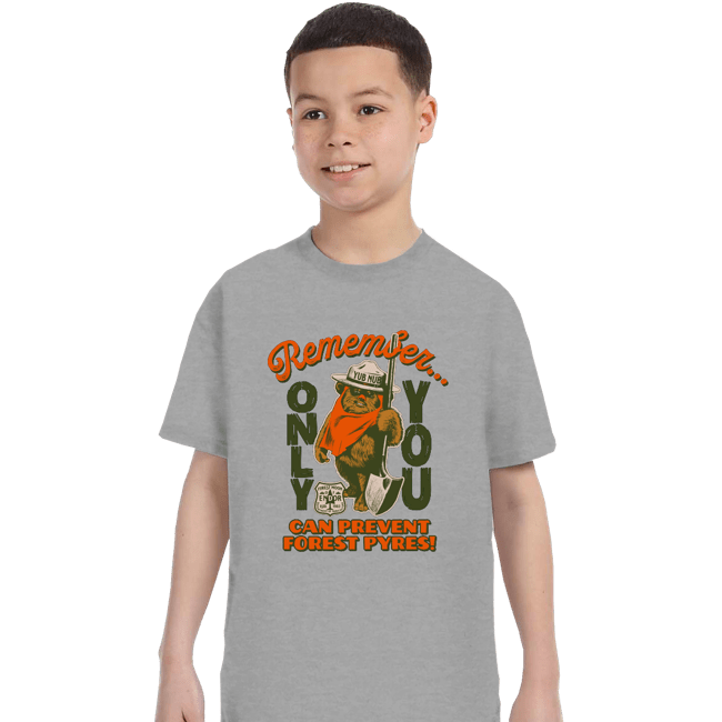 Daily_Deal_Shirts T-Shirts, Youth / XS / Sports Grey Pyre Safety