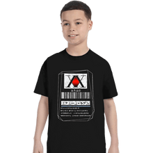 Load image into Gallery viewer, Shirts T-Shirts, Youth / XS / Black Hunter License
