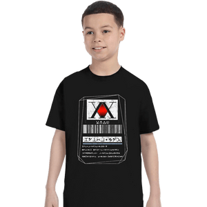 Shirts T-Shirts, Youth / XS / Black Hunter License