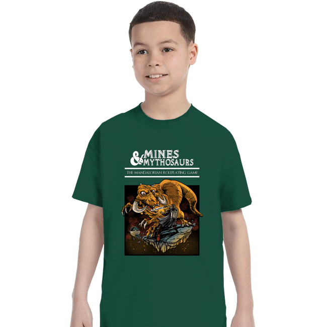 Secret_Shirts T-Shirts, Youth / XS / Forest Mines And Mithosaurs