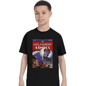 Secret_Shirts T-Shirts, Youth / XS / Black Moon Detective
