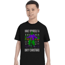 Load image into Gallery viewer, Daily_Deal_Shirts T-Shirts, Youth / XS / Black Ugly Mr Grouchy Sweater
