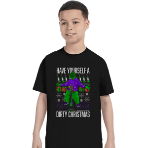 Daily_Deal_Shirts T-Shirts, Youth / XS / Black Ugly Mr Grouchy Sweater