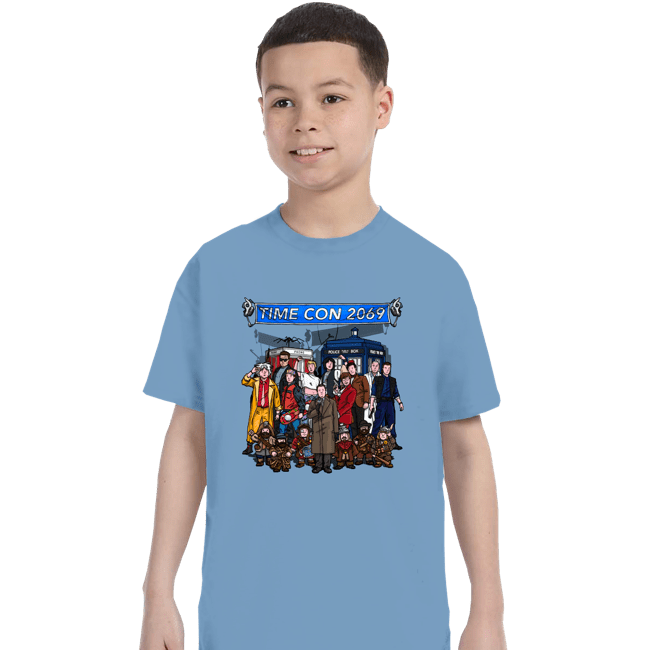Daily_Deal_Shirts T-Shirts, Youth / XS / Powder Blue Welcome To Time Con