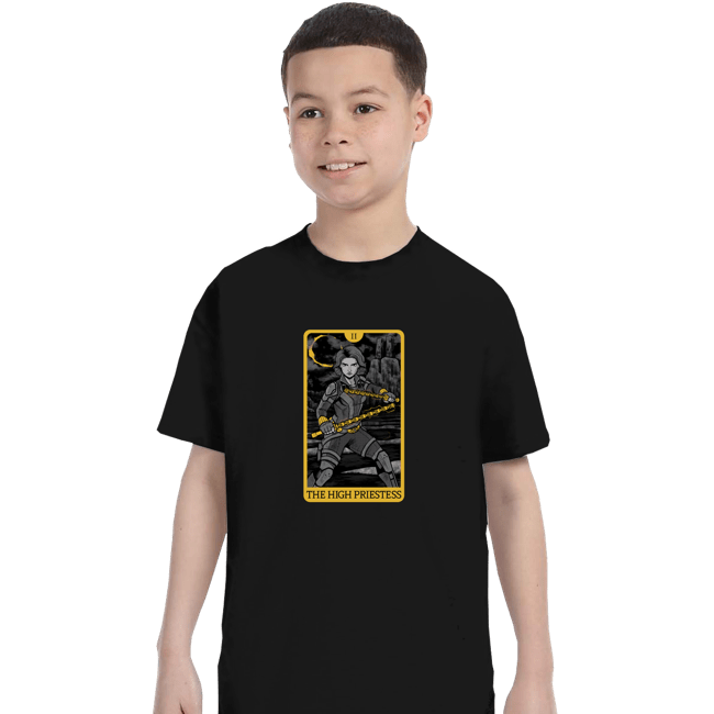Shirts T-Shirts, Youth / XS / Black Tarot The High Priestess