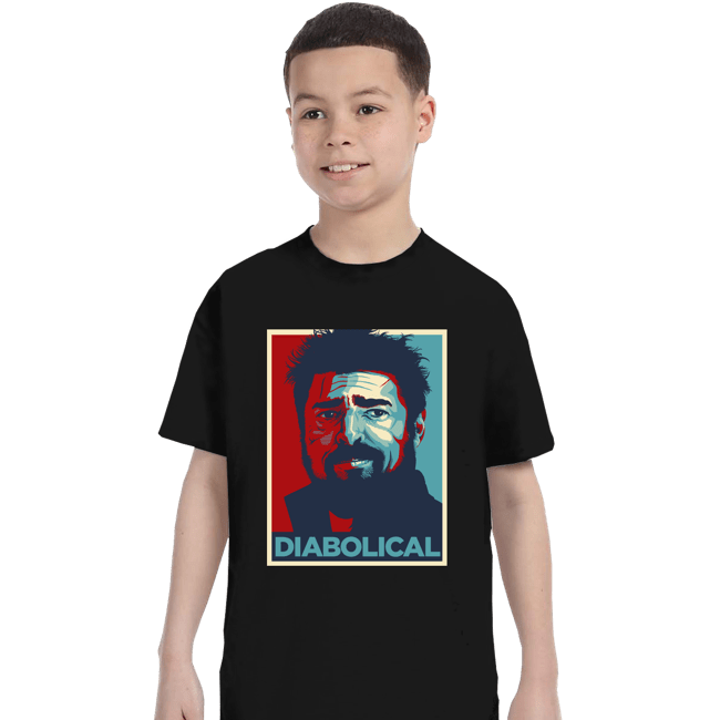 Daily_Deal_Shirts T-Shirts, Youth / XS / Black Diabolical