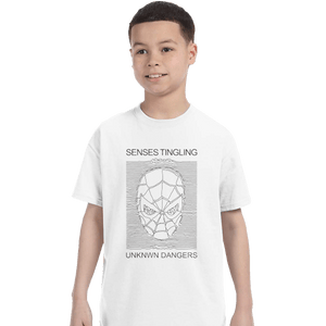 Shirts T-Shirts, Youth / XL / White Unknown Dangers