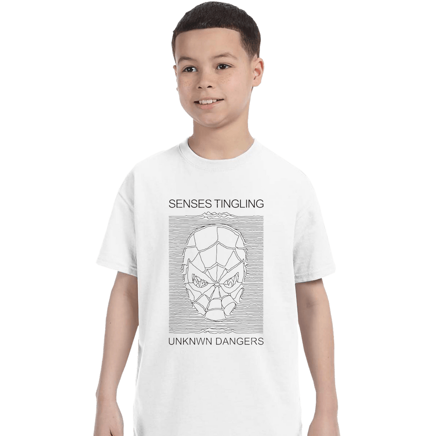 Shirts T-Shirts, Youth / XL / White Unknown Dangers