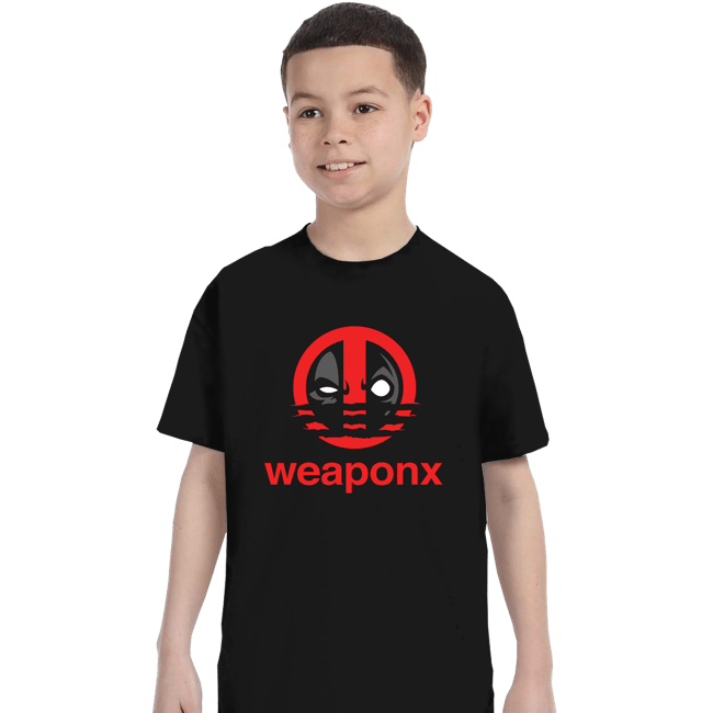Daily_Deal_Shirts T-Shirts, Youth / XS / Black Weapon X Athletic