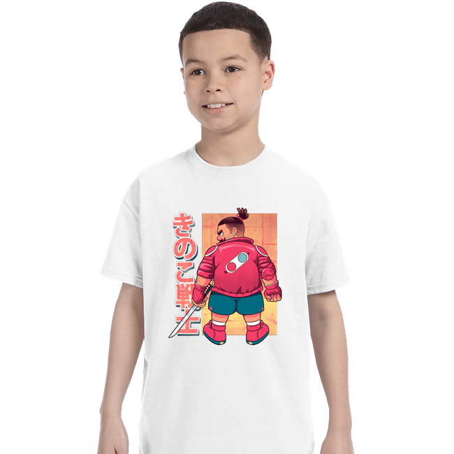 Daily_Deal_Shirts T-Shirts, Youth / XS / White Kinoko Senshi
