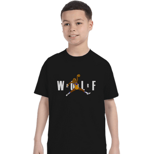 Shirts T-Shirts, Youth / XL / Black Air Wolf '85