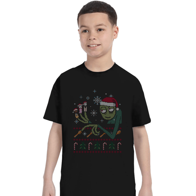 Daily_Deal_Shirts T-Shirts, Youth / XS / Black Mr. Fingers And Friends Ugly Sweater