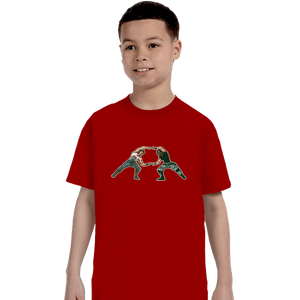 Shirts T-Shirts, Youth / XS / Red 80s Fusion