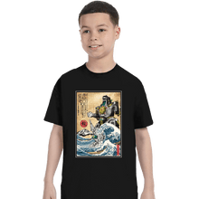 Load image into Gallery viewer, Daily_Deal_Shirts T-Shirts, Youth / XS / Black Dragonzord In Japan
