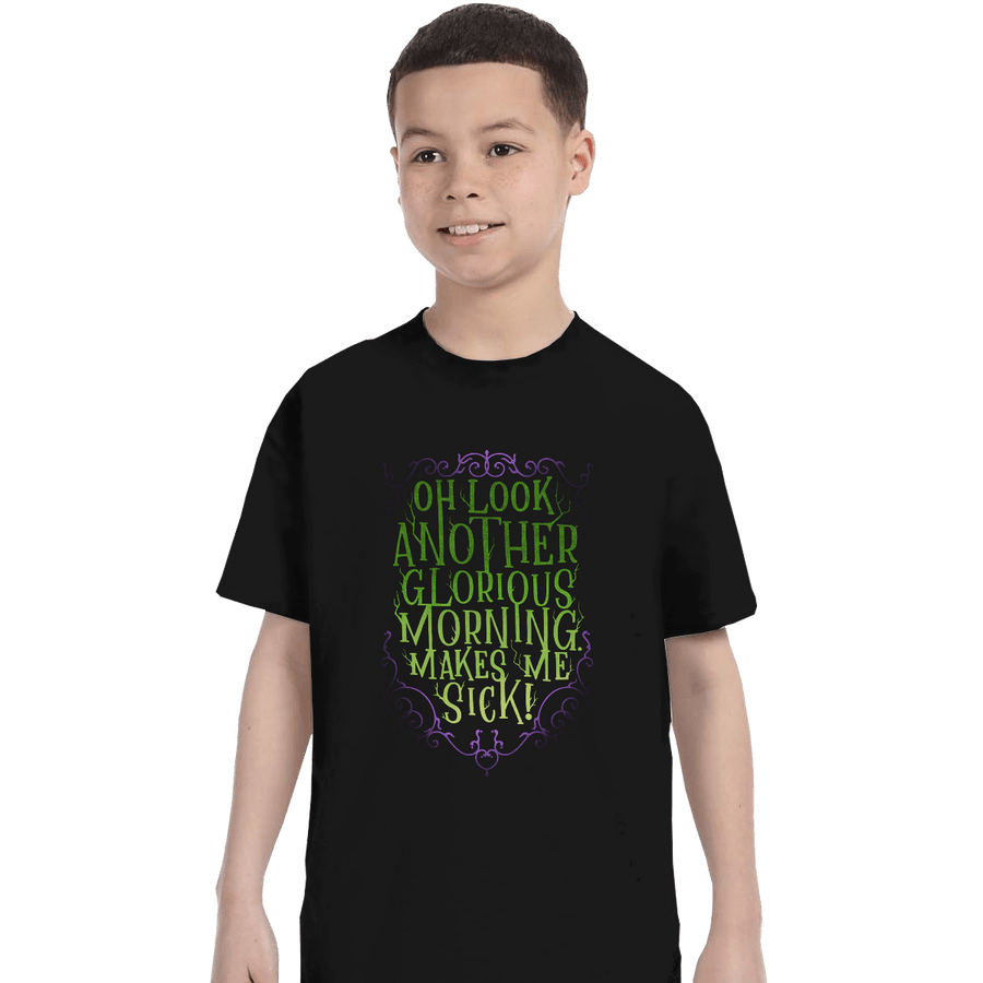 Shirts T-Shirts, Youth / XS / Black Another Glorious Morning