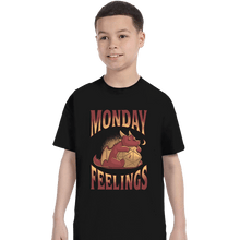 Load image into Gallery viewer, Daily_Deal_Shirts T-Shirts, Youth / XS / Black Monday Feelings
