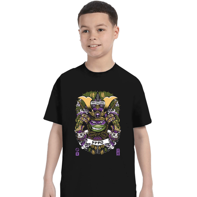 Daily_Deal_Shirts T-Shirts, Youth / XS / Black Samurai Donnie