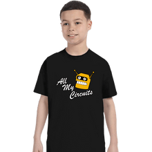 Load image into Gallery viewer, Secret_Shirts T-Shirts, Youth / XS / Black All My Circuts
