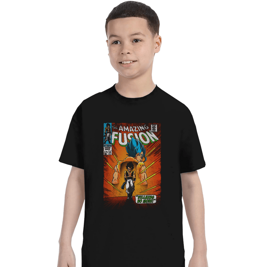 Shirts T-Shirts, Youth / XL / Black The Amazing Fusion