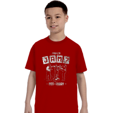 Load image into Gallery viewer, Daily_Deal_Shirts T-Shirts, Youth / XS / Red Paper Jam
