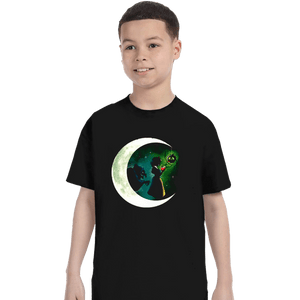 Daily_Deal_Shirts T-Shirts, Youth / XS / Black Snow Moon