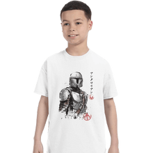 Load image into Gallery viewer, Shirts T-Shirts, Youth / XL / White Din Djarin
