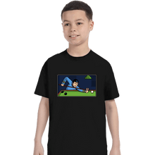 Load image into Gallery viewer, Daily_Deal_Shirts T-Shirts, Youth / XS / Black Vulcan Snooker Player
