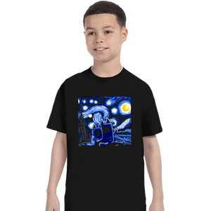 Secret_Shirts T-Shirts, Youth / XS / Black Bluey Night