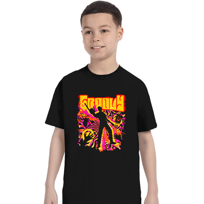 Daily_Deal_Shirts T-Shirts, Youth / XS / Black Retro Stay Groovy
