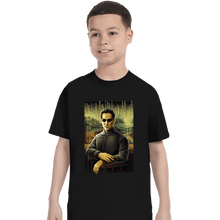 Load image into Gallery viewer, Daily_Deal_Shirts T-Shirts, Youth / XS / Black Mona Neo
