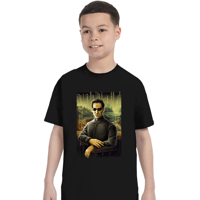Daily_Deal_Shirts T-Shirts, Youth / XS / Black Mona Neo