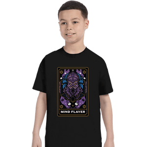 Shirts T-Shirts, Youth / XS / Black Mind Flayer Tarot