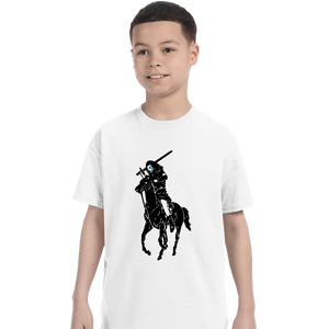 Shirts T-Shirts, Youth / XS / White Polo William Wallace