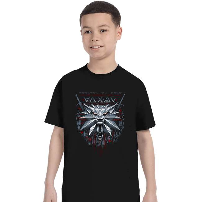 Daily_Deal_Shirts T-Shirts, Youth / XS / Black The White Wolf