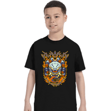 Load image into Gallery viewer, Shirts T-Shirts, Youth / XS / Black Beholder Crest
