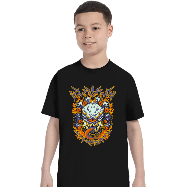 Shirts T-Shirts, Youth / XS / Black Beholder Crest