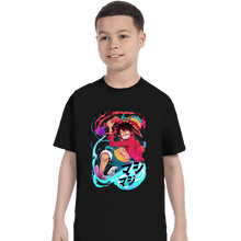 Load image into Gallery viewer, Shirts T-Shirts, Youth / XS / Black Luffy
