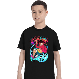 Shirts T-Shirts, Youth / XS / Black Luffy