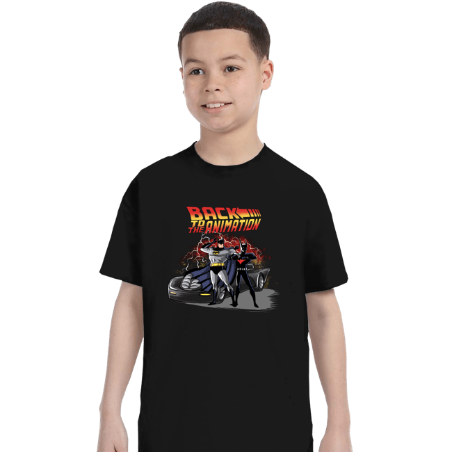 Daily_Deal_Shirts T-Shirts, Youth / XS / Black Back To The Animation