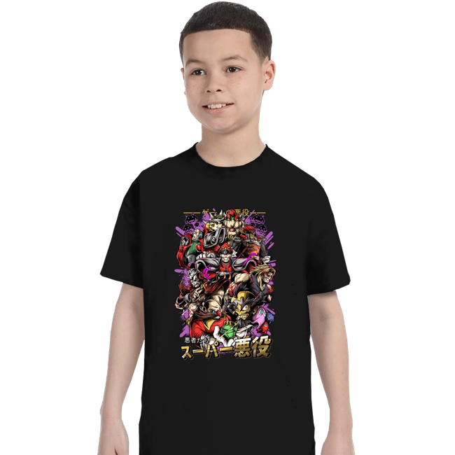 Daily_Deal_Shirts T-Shirts, Youth / XS / Black Villain Gang