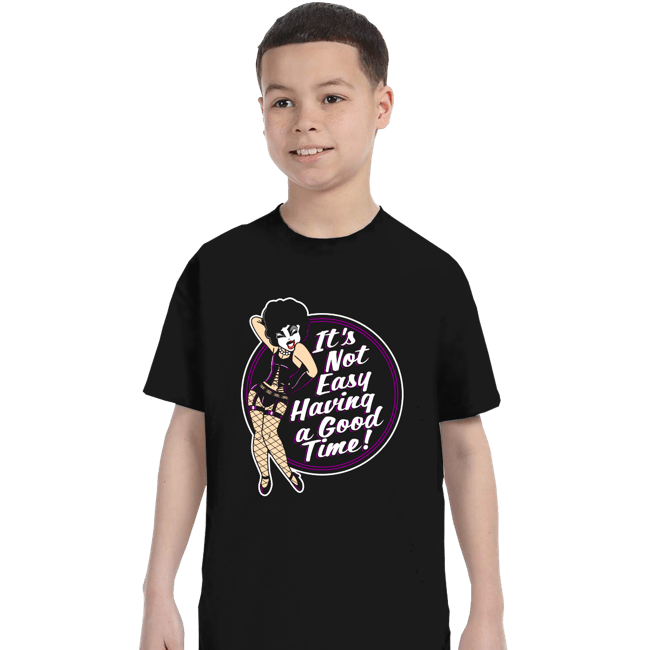 Daily_Deal_Shirts T-Shirts, Youth / XS / Black It's Not Easy
