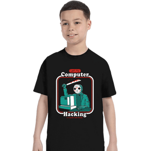 Shirts T-Shirts, Youth / XS / Black Hacking For Beginners