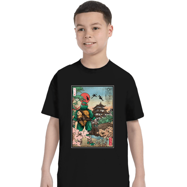 Daily_Deal_Shirts T-Shirts, Youth / XS / Black Twin Sai in Japan