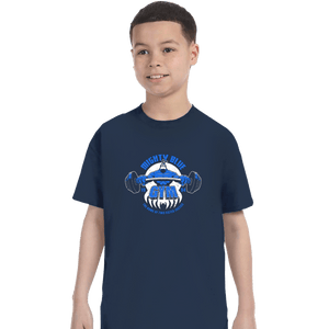 Shirts T-Shirts, Youth / XS / Navy Mighty Blue Gym