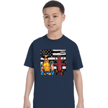 Load image into Gallery viewer, Secret_Shirts T-Shirts, Youth / XS / Navy Merconia!
